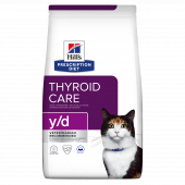 Hills Prescription Diet y/d - регулира приема на йод при хипертироидизъм 1.5 кг.